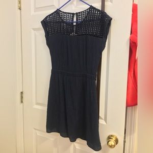 Navy blue dress